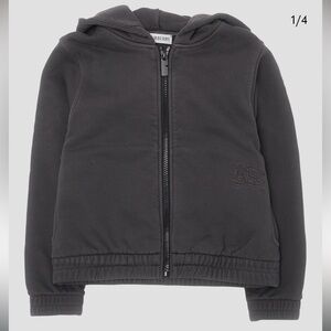 NWT- Burberry Hoodie with Equestrian Knight Detail Size 6